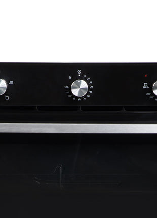 Faber 80L Black Finish Built-In Oven || Push/Pull Knob Control with Digital Display || 4 Cooking Functions with Grill Rack, Universal Pan|| FBIO 80L 4F BK with 1 Yr Comprehensive Warranty 