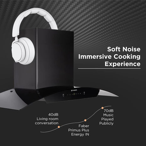 Faber 90 cm 1500 m³/hr Autoclean Kitchen Chimney, 12Yr Warranty on Motor(2Yr Comprehensive), HOOD PRIMUS PLUS ENERGY IN HCSC BK 90,Touch & Gesture Control,Black) 