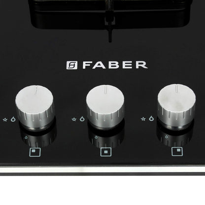 Faber 90 cm Hobtop 5 Burner, Auto Ignition (HOB HTG 905 CRS BR CI) 