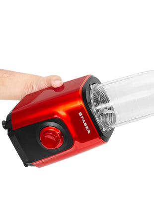 Faber ARIA 4in1 Sportz Blender |Mixer Grinder Blender|400 Watts |Smoothie maker|100% Copper Motor|Detachable SS Blade|2 PC Jar,1 Mug and 1Dessert cup |Wet, Dry Grinding |2 Year Warranty by Faber(Wine) 