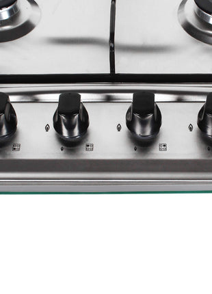 Faber Hob FH 40 AMD Stainless Steel Top 4 Italian Burners (Silver) 