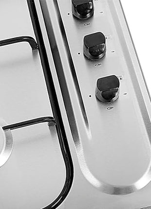 Faber Hob FH 40 AMD Stainless Steel Top 4 Italian Burners (Silver) 