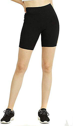 Fashiol Unisex Cycling Shorts for Girls and Boys Black Colour 2 Combo (14-15 Years) 