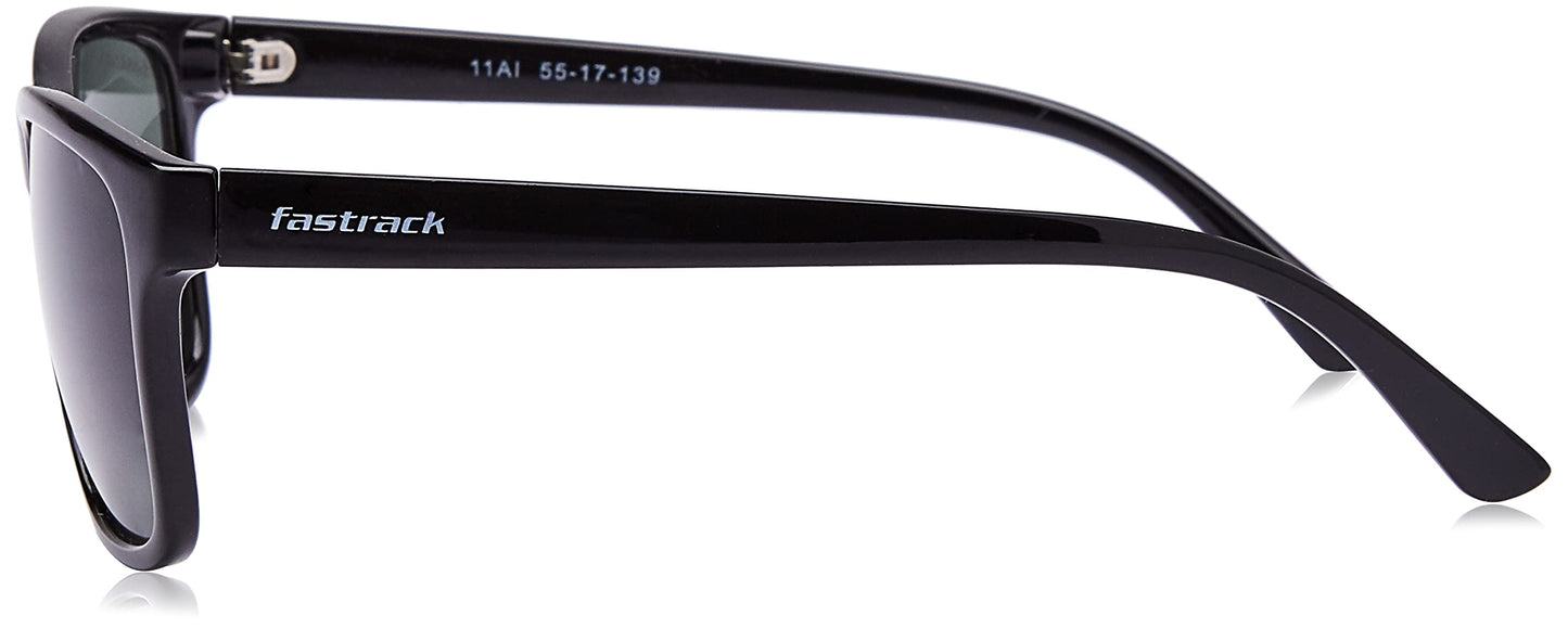 Fastrack Black Wayfarer Sunglasses 100 Percent UV Protection For Men 