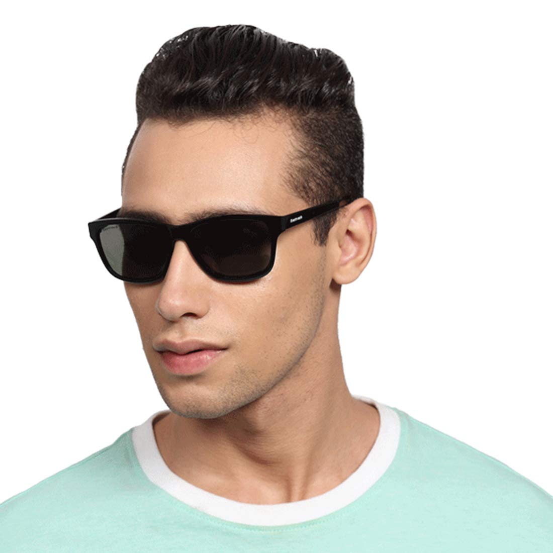 Fastrack Black Wayfarer Sunglasses 100 Percent UV Protection For Men 