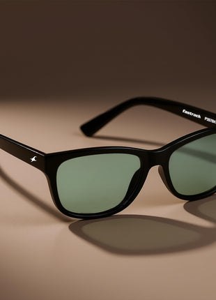 Fastrack Black Wayfarer Sunglasses 100 Percent UV Protection For Men 