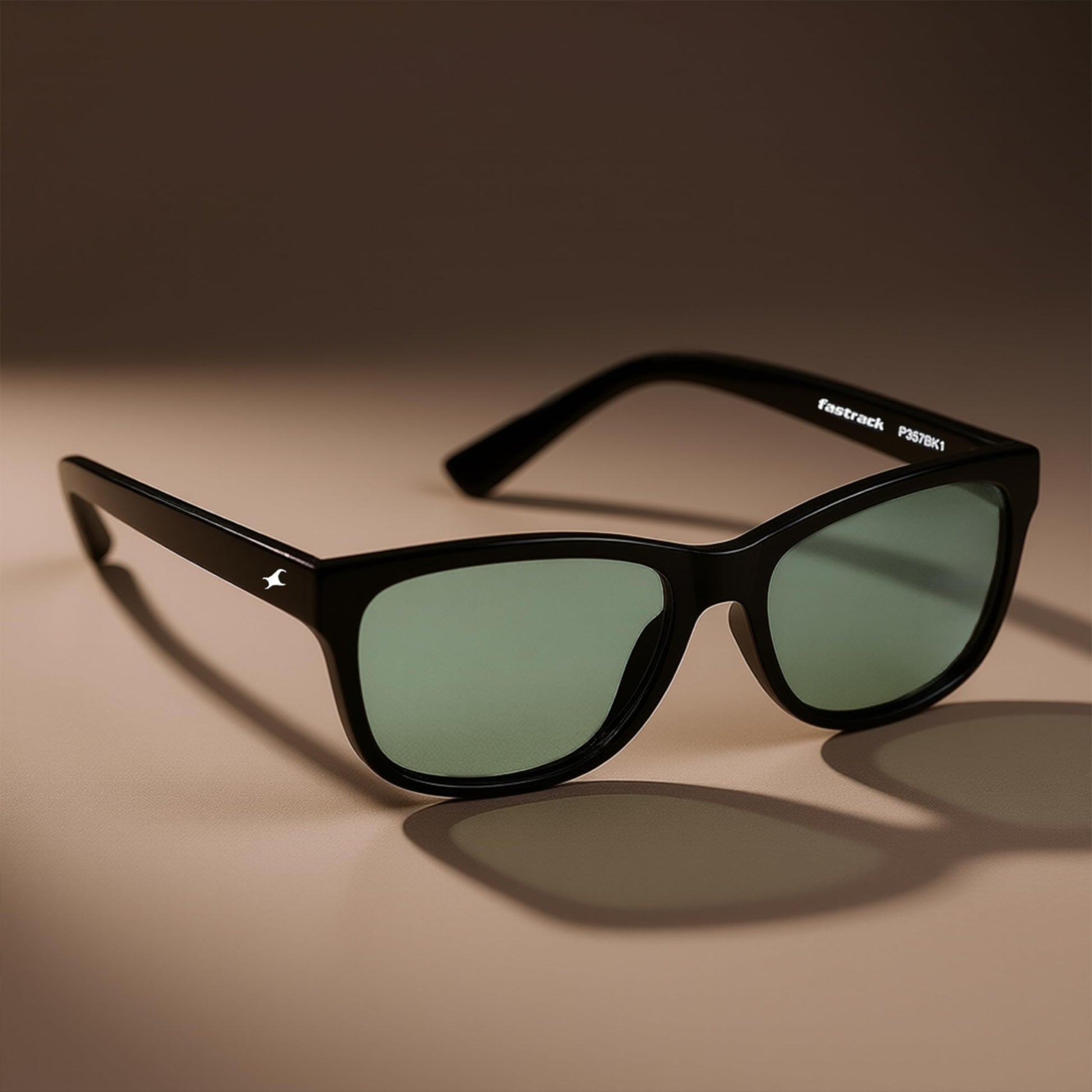 Fastrack Black Wayfarer Sunglasses 100 Percent UV Protection For Men 