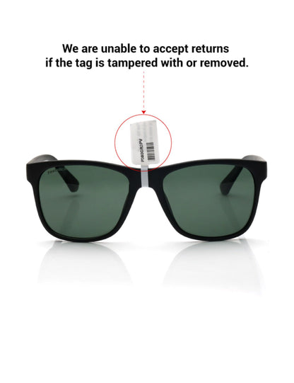 Fastrack Black Wayfarer Sunglasses 100 Percent UV Protection For Men 