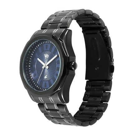Fastrack Vyb Horizon Quartz Analog Blue Dial Watch for Men 
