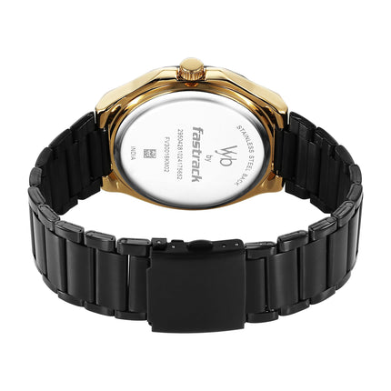 Fastrack Vyb Orion Quartz Analog Black Dial Watch for Men 