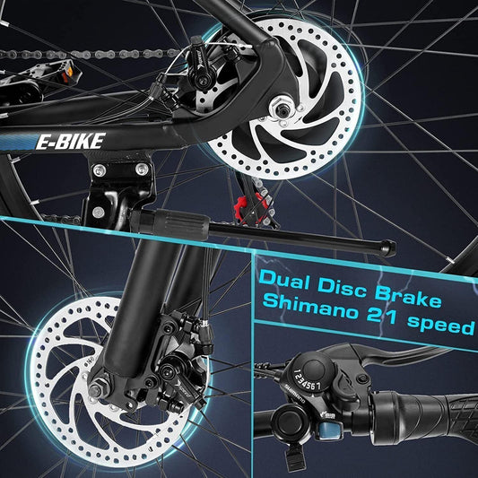 Fat Tyre Foldable Cycles for Adults & Unisex26 * 4T Dual Suspension Shimano Gear Cycle (Black) Inches,Folding Bike, 18 Inches 