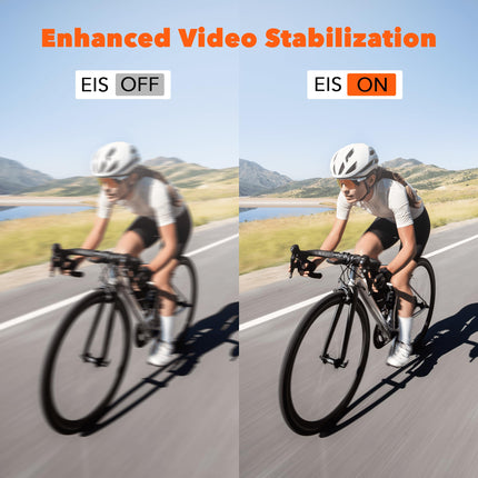 FitSpark Eagle i15 Pro Max Real 4K30FPS Dual Touch Screens WiFi Action Camera Advanced Chipset Sony Sensor EIS 2.0 Stabilization Wide-Angle Supports External MIC Bike Helmet Camera for Moto Vlogging 