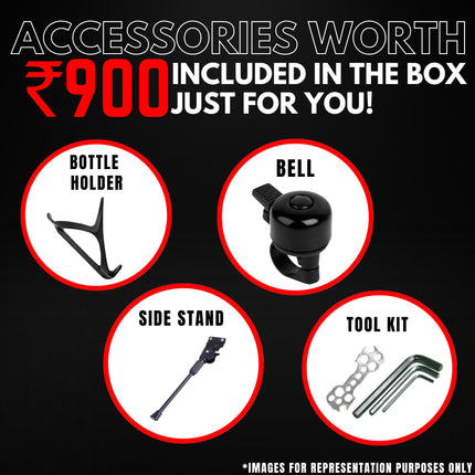 FitTrip Super Dominator 27.5T Stunt MTB | 21 SPD Shimano Gearset | DUALL Crown Suspension | Jak 7 Dual Disk Brakes | Dual Tone Paintjob with Crystals | Stunt Cycle (Mariana Teal Blue) 