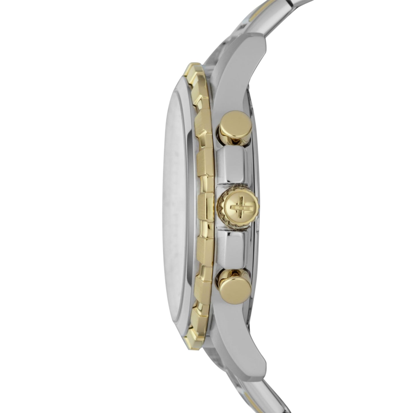 Fossil Analog White Dial Men's Watch-FS4795 Stainless Steel, Multicolor Strap 