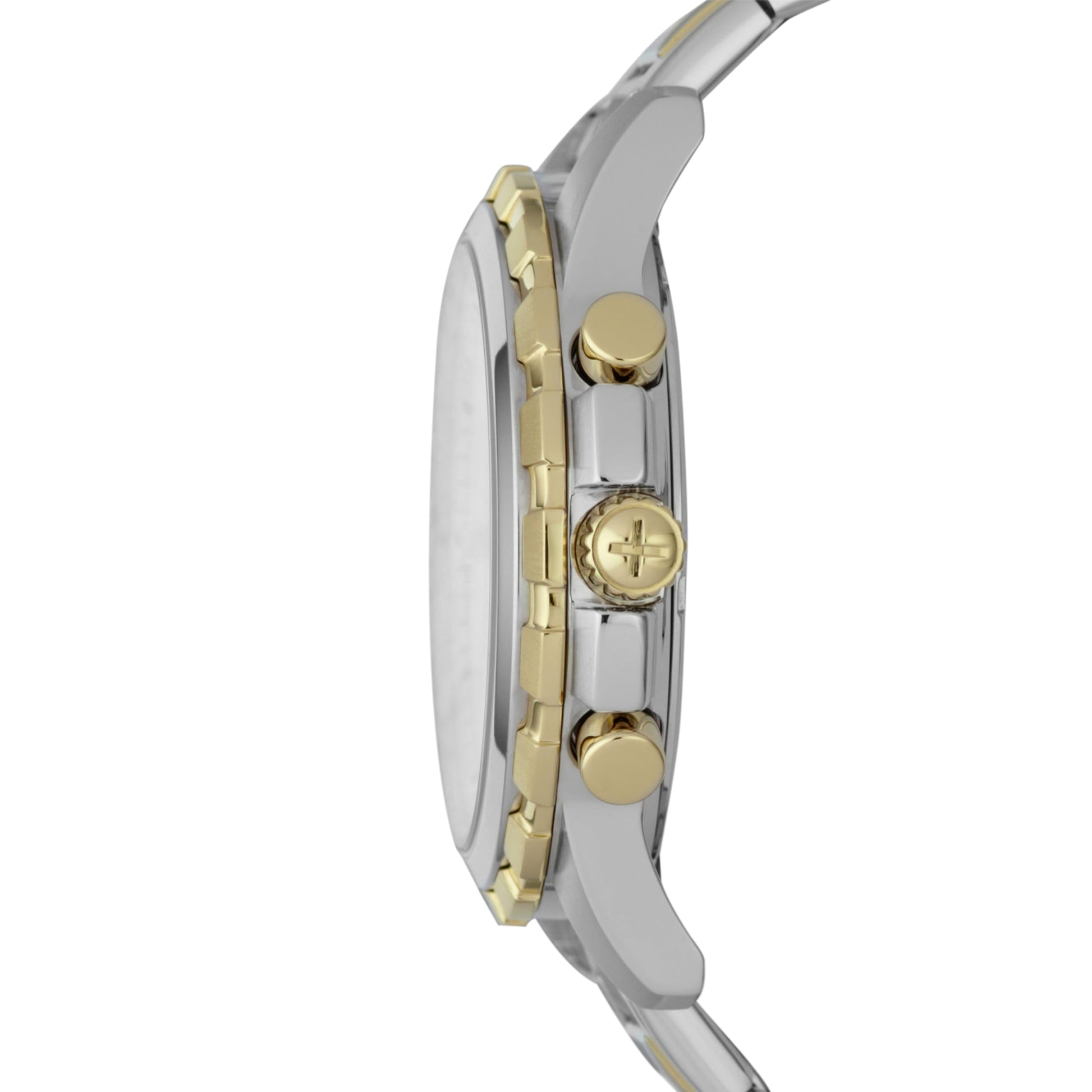 Fossil Analog White Dial Men's Watch-FS4795 Stainless Steel, Multicolor Strap 