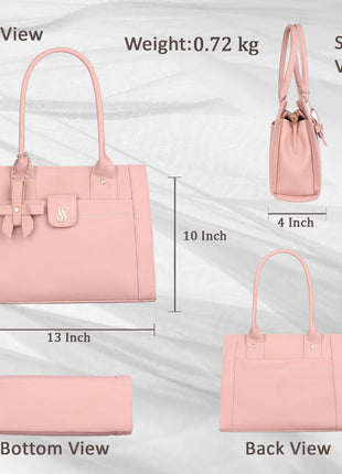 Fostelo Women's Vegan Leather Ocean Side Handbag Shoulder Hobo Bag Ladies Purse (Maroon) (Large) 