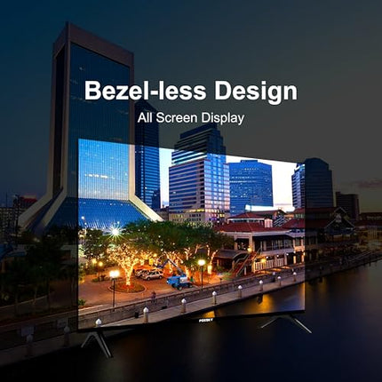 Foxsky 108 cm (43 inches) Full HD Smart LED TV 43FS-VS (Black) 