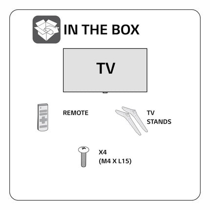 Foxsky 108 cm (43 inches) Full HD Smart LED TV 43FS-VS (Black) 