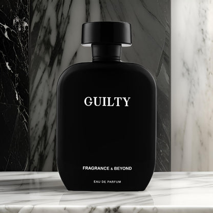 Fragrance & Beyond Guilty Eau de Parfum for Men 100ml – French Luxury Blend with Citrus, Lavender & Amber | Intense Long Lasting Scent | Best Gift for Men 