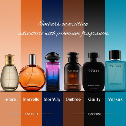 Fragrance & Beyond Guilty Eau de Parfum for Men 100ml – French Luxury Blend with Citrus, Lavender & Amber | Intense Long Lasting Scent | Best Gift for Men 