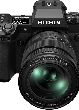Fujifilm X-H2 40MP APS-C X-Trans Sensor|Pixel Shift|IBIS System|Ultra High Resolution Mirrorless Camera|8k 30p|Subject Tracking with XF16-80mm f/1:4 Lens for pro Photographers and videographers 