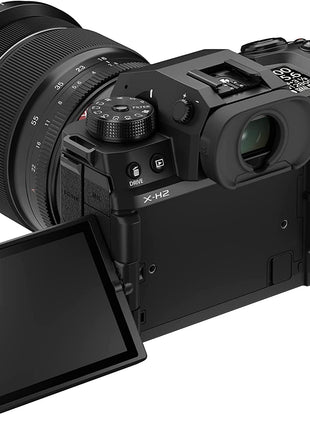 Fujifilm X-H2 40MP APS-C X-Trans Sensor|Pixel Shift|IBIS System|Ultra High Resolution Mirrorless Camera|8k 30p|Subject Tracking with XF16-80mm f/1:4 Lens for pro Photographers and videographers 