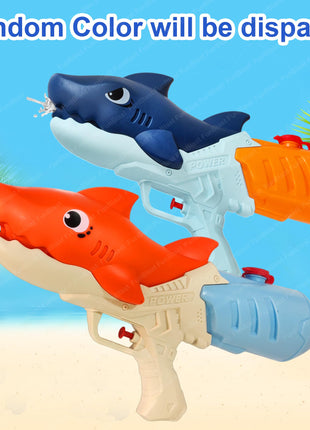 FunBlast Holi Pichkari Water Gun for Kids Boy & Girls – Shark Powerful High Pressure Tank Spray Gun Toy, Pichkari for Holi Water Gun for Boys, Girls, Kids, Pichkari Gun Big Toy – Random Color (500ML) 