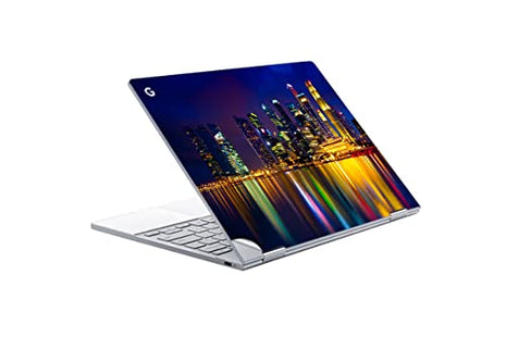 GADGETS WRAP Printed Vinyl Top Only Skin Sticker Decal for Google PixelBook - Marina Bay Singapore 2 