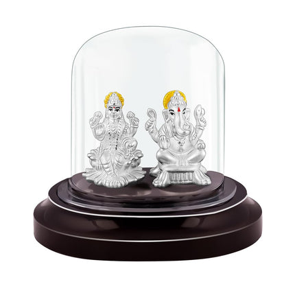 GIVA 925 Silver Gaja Lakshmi Idols| Gifts for Family & Friends | with Certificate of Authenticity and 925 Stamp 