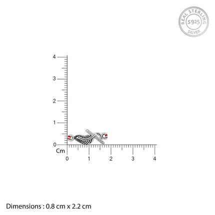 GIVA 925 Silver Krishna Rakhi|Raksha Bandhan Rakhi for Brother | Gift for Men & Boys| With Certificate of Authenticity and 925 Stamp 