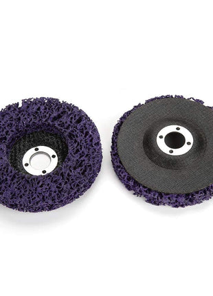 Generic Strip Wheel Disc, Angle Grinder Disc 100mm Wear Resistant 5pcs for 100mm Angel Grinders for Polishing for Grinding 