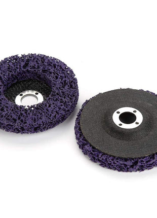 Generic Strip Wheel Disc, Angle Grinder Disc 100mm Wear Resistant 5pcs for 100mm Angel Grinders for Polishing for Grinding 