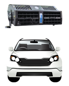 Geomex Jet Air Car Fan Fitted Universally, Car Dashboard Air Conditioning Blower 12V, 2 Speed Cooling. Perfect For Hot Summer Days With Powerful Ventilation and Exhaust. 