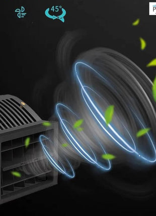 Geomex Jet Air Car Fan Fitted Universally, Car Dashboard Air Conditioning Blower 12V, 2 Speed Cooling. Perfect For Hot Summer Days With Powerful Ventilation and Exhaust. 