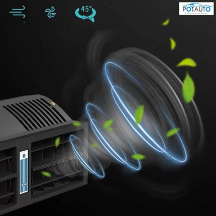 Geomex Jet Air Car Fan Fitted Universally, Car Dashboard Air Conditioning Blower 12V, 2 Speed Cooling. Perfect For Hot Summer Days With Powerful Ventilation and Exhaust. 