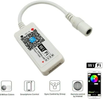 Gesto 600 LED Strip Lights with Adaptor - Music Sync RGB Lights with Alexa, Google & App Operated Waterproof Smart Light - Multicolor LED Lights for Home,Diwali,Christmas (10 Meter) 