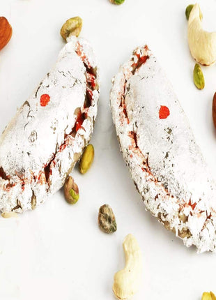 Ghasitaram Gifts Holi- Sweets/ Holi Hampers/ Sugarfree Kaju Gujiya 200 GMS|Diwali,Holi,Valentine,Birthday,Anniversary,Gift for Her,Him,Mothers Day,Fathers Day| 