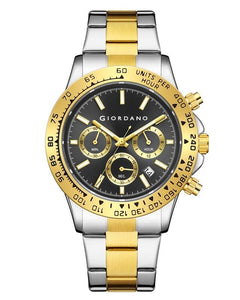 Giordano Premium Multifunctional Wrist Watch for Men with Stainless Steel Strap and Luminescent Hands - GZ-50116 