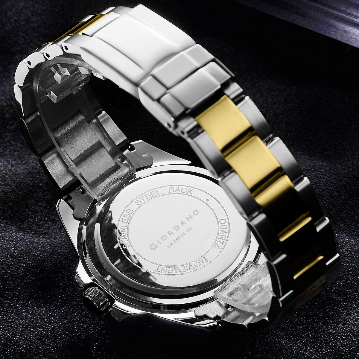 Giordano Premium Multifunctional Wrist Watch for Men with Stainless Steel Strap and Luminescent Hands - GZ-50116 