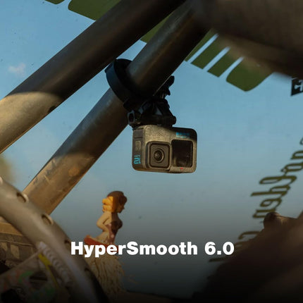 GoPro HERO12 Waterproof Action Camera with Front & Rear LCD Screens, 5.3K60 Ultra HD Video, HyperSmooth 6.0 + AutoBoost, Live Streaming with Enduro Battery (1-Yr International + 1-Yr India Warranty) 