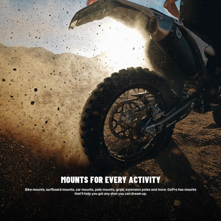 GoPro HERO13 Black Special Bundle Includes - HERO13 Black Camera, Handler, 2-Enduro Batteries, 2-Curved Adhesive Mounts, 64GB MicroSD Card, Hard Carrying Case(1-Yr International+1-Yr India Warranty) 