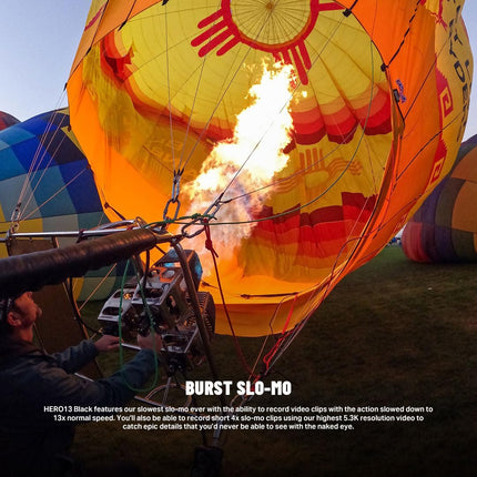 GoPro Hero13 Creator Edition Includes Hero13 Action Camera, 27 MP with Bluetooth, Volta, Media Mod, Built-in Mic, Light Mod, Magnetic Mount (1-Yr International+1-Yr India Warranty),Black 