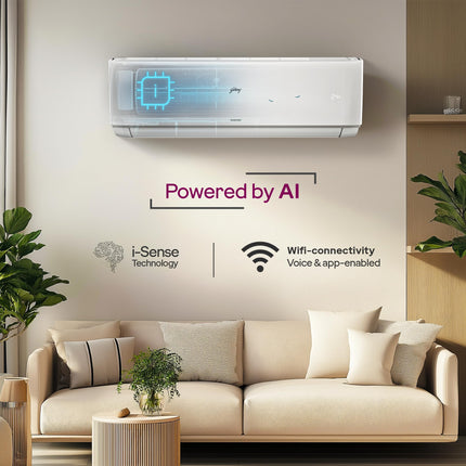 Godrej 1.5 Ton 3 Star, Wi-Fi, 5 Year Comprehensive Warranty, 5-In-1 Convertible Cooling Inverter Split AC (Copper, 2025 Model, Heavy Duty Cooling at 52 °C, AC 1.5T EI 18A3T PYA IVBL IOT, White) 