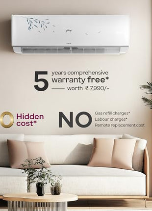 Godrej 1.5 Ton 3 Star, Wi-Fi, 5 Year Comprehensive Warranty, 5-In-1 Convertible Cooling Inverter Split AC (Copper, 2025 Model, Heavy Duty Cooling at 52 °C, AC 1.5T EI 18A3T PYA IVBL IOT, White) 