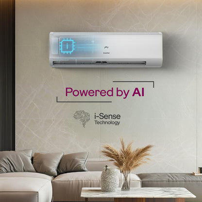 Godrej 1.5 Ton 5 Star, 5 Years Comprehensive Warranty, 5-In-1 Convertible Cooling, Inverter Split AC (Copper, 2025 Model, Heavy duty cooling at 52 °C, AC 1.5T EI 18II5T WZS Split 5S, White) 