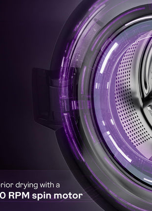 Godrej 6 Kg Eco-Wash With Steam Wash Fully-Automatic Front Load Washing Machine (WFEON ARG 6010 5.0, Silver Stream) 