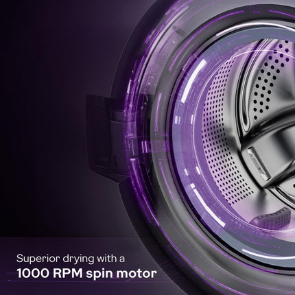 Godrej 6 Kg Eco-Wash With Steam Wash Fully-Automatic Front Load Washing Machine (WFEON ARG 6010 5.0, Silver Stream) 
