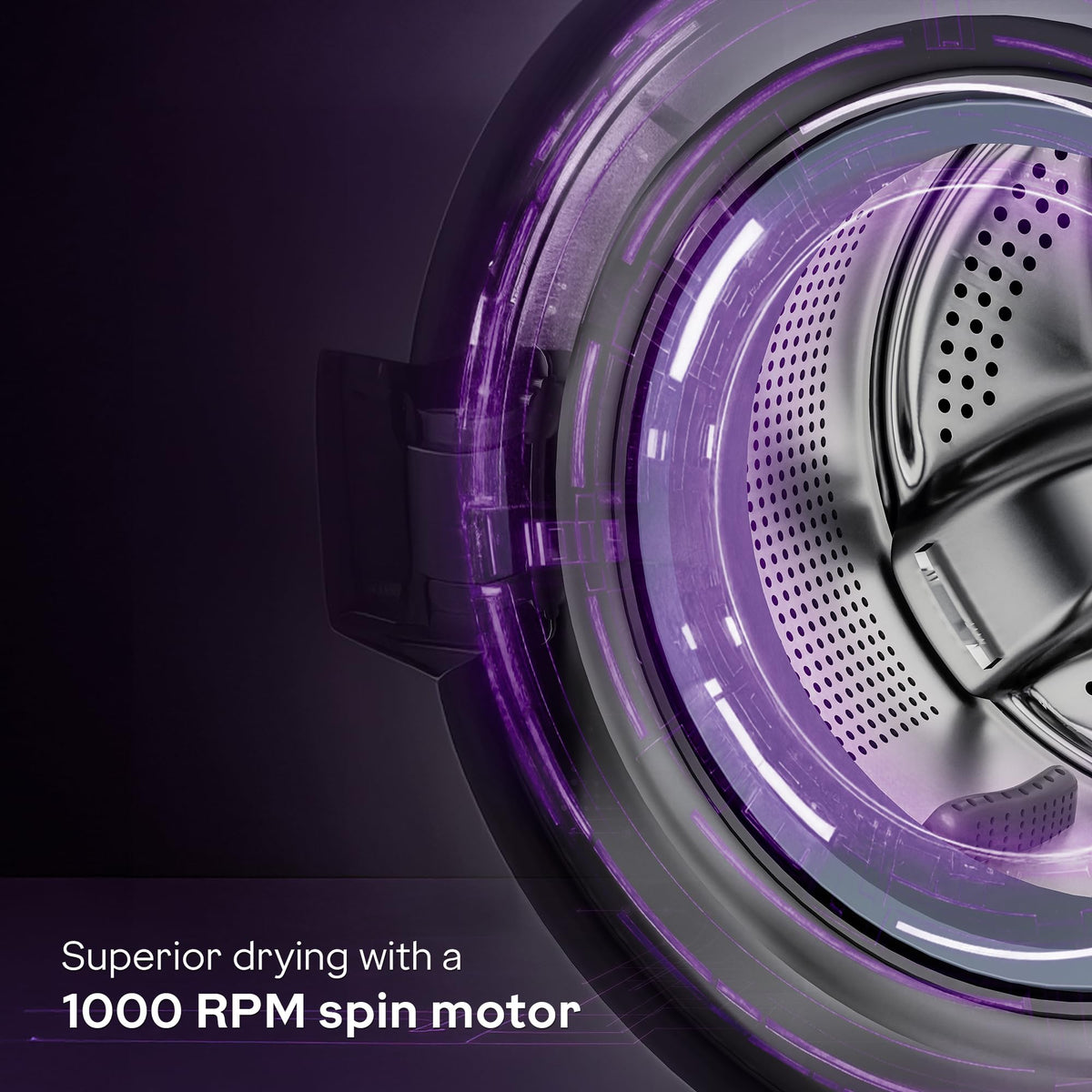 Godrej 6 Kg Eco-Wash With Steam Wash Fully-Automatic Front Load Washing Machine (WFEON ARG 6010 5.0, Silver Stream) 