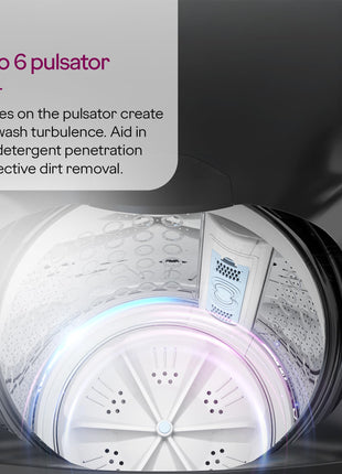 Godrej 7 Kg 5 Star Fabrisafe Steel Drum Fully-Automatic Top Load Washing Machine (WTEON ALP 70 5.0 FDUN GPGR, Graphite Grey, Zero Pressure Tech Fills Tub 60% Faster) 