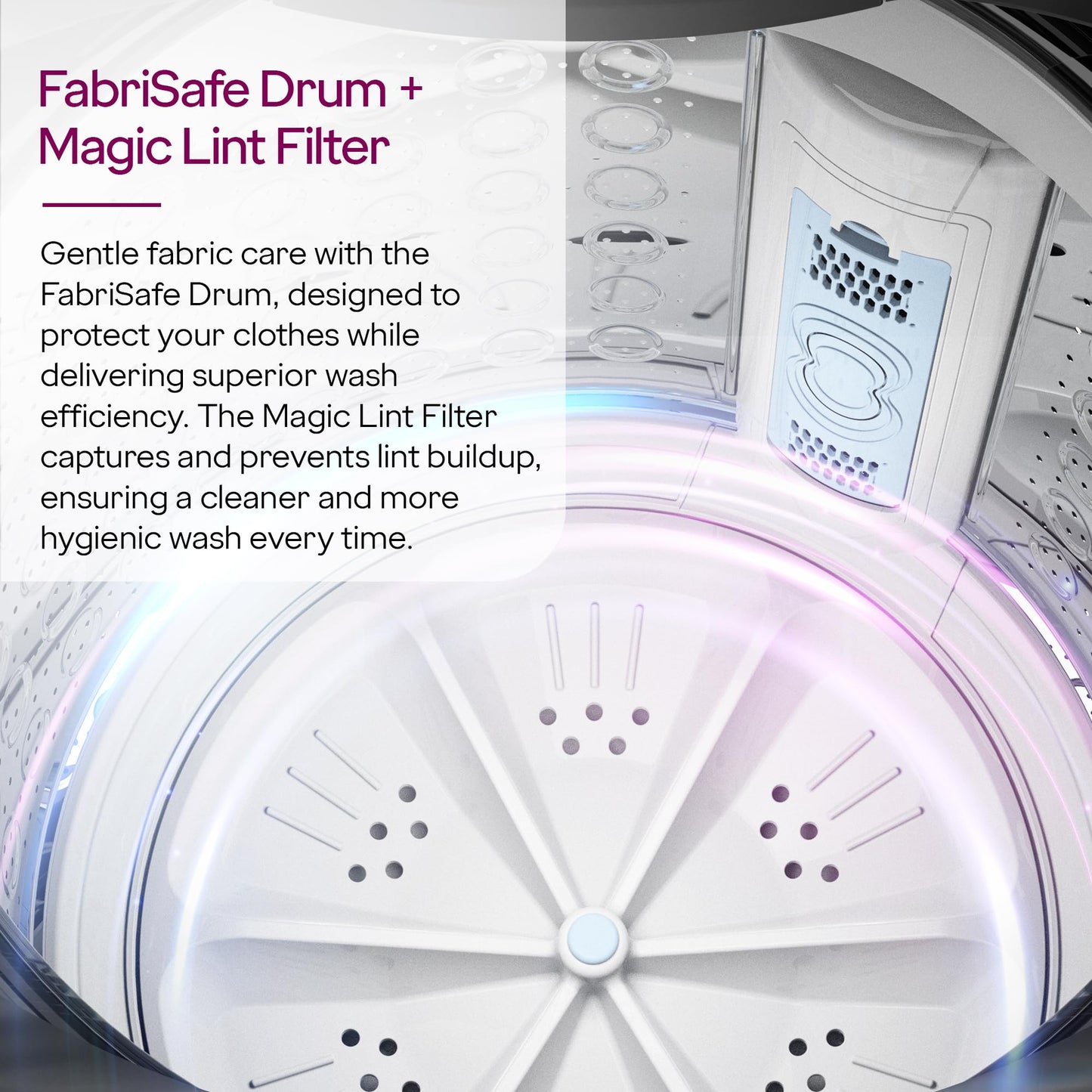 Godrej 7 Kg 5 Star Fabrisafe Steel Drum Fully-Automatic Top Load Washing Machine (WTEON ALP 70 5.0 FDUN GPGR, Graphite Grey, Zero Pressure Tech Fills Tub 60% Faster) 